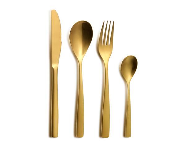 Ложка чайная BCN COLORS 18% GOLD золото COMAS 6100