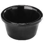 Соусник 70 мл d 70 мм h37 мм круглый пластик черный P.L. Proff Cuisine RSM-02BK (HONRI)