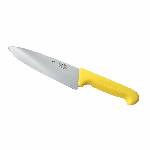 Шеф-нож PRO-Line 200 мм, желтая пластиковая ручка, P.L. Proff Cuisine KB-3801-200-YL201-RE-PL