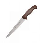 Нож универсальный 8" 200мм Luxstahl  "HACCP" коричневый 