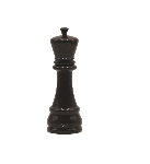 Мельница для специй "король" бук лакированный, h 230 мм, цвет черный Bisetti 33717