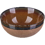 Салатник «Серфис»; керамика; D=150, H=65мм; коричнев. Serax B5116211C