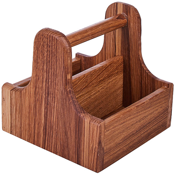 Ящик для кондиментов; дуб; H=15,L=15,B=15,3см; коричнев. PPwood Q813O-00N