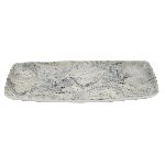 Блюдо Streamer Grey 294х143х30 мм прямоуг. пластик меламин P.L. Proff Cuisine JW72011-TAI