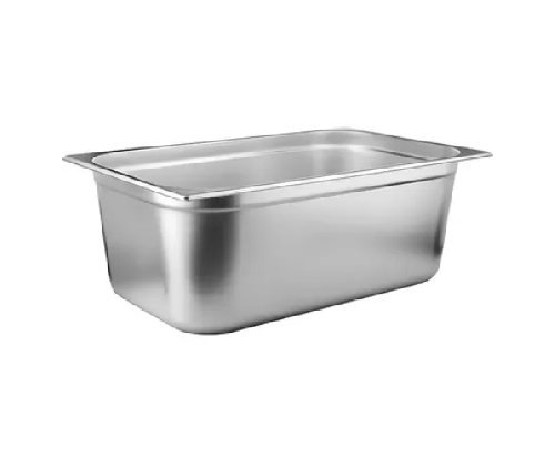 Гастроемкость GN 1/1;сталь нерж.;26,5л;,H=200,L=530,B=325мм;металлич. Prohotel E811-8/91108