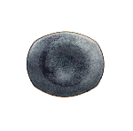 Тарелка овальная Corone Celeste 257х225 мм синий фарфор