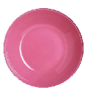 Тарелка глубокая «Арти»; стекло; 0,78л; D=200 мм; розов. Luminarc L1052