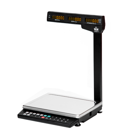 Весы торговые Масса-К МК-6.2-ТН21 RS/USB