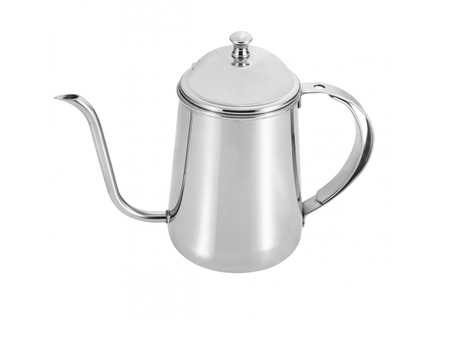 Кофейник 1200 мл Бариста нерж. сталь, хром цвет, P.L.- Barbossa POK-41