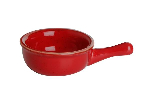 Соусник-сковорода RED фарфор, 50 мл, d 60 мм, h 25 мм, красный Seasons Porland 808111 красный