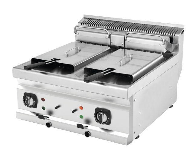 Фритюрница электрическая 2 ванны 8+8 л, линия 600 Kocateq MCEF 66