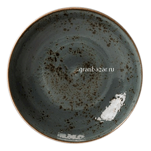 Салатник «Крафт»; фарфор; 950мл; D=29,H=4.5см; синий Steelite 1130 0545