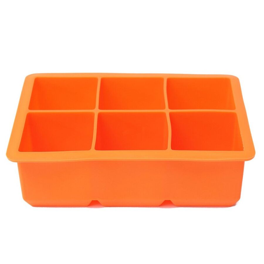 Форма для льда, силикон, ячейка 50х50 мм P.L. Proff Cuisine- Barbossa ICMD0002