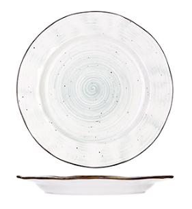 Тарелка мелкая «Пастораль» фарфор; D=27,H=2.5см; зелен. KunstWerk P5226027-SH115
