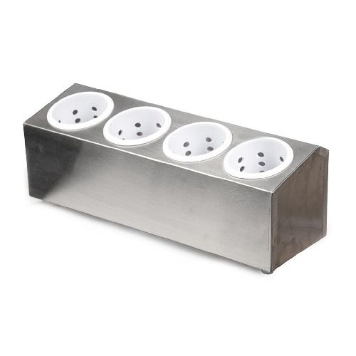 Подставка под столовые приборы металлическая, 4 отделения, P.L. Proff Cuisine JQ-OT228BP