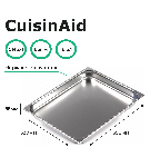 Гастроемкость CuisinAid 2/1 h=65 нерж. 650х530х65 CD-821-2 /6