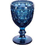 Бокал для коктейлей «Варьете» стекло 320мл D=85,H=160мм синий Magistro 4826338