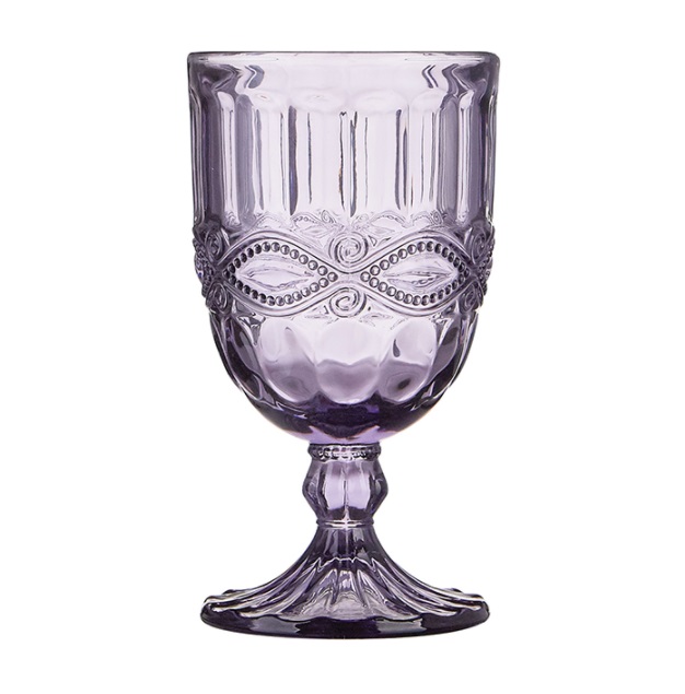 Бокал для вина; стекло; 220мл; D=85, H=144мм; фиолет. Probar 3741-3purple