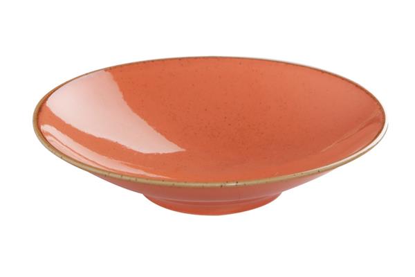 Чаша для салата ORANGE фарфор, 500 мл, d 200 мм, h 50 мм, оранжевый Seasons Porland 177820 оранжевый