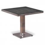 Плетеный стол из искусственного ротанга T503SG-W1289-80х80 Pale
