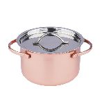 Соусник Copper 90 мл d66 мм h38 мм круглый с крышкой нерж. P.L. Proff Cuisine MC 1000/CP