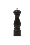 Мельница для соли FIRENZE, бук лакированный, h 220 мм, цвет черный Bisetti 6250MSLNL