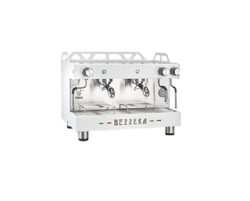 Кофемашина полуавтомат BEZZERA MODA PM 2GR белая+экономайз+подсвет мультифазная
