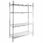 Стеллаж Vistex 610х914х1895/4 "Chrome Plating"