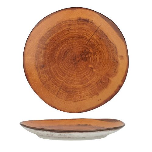 Тарелка Wood Fusion 210 мм h28 мм  P.L. Proff Cuisine WM 246121 [6]