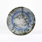 Тарелка Storm R1476 круглая d=270 мм., плоская, фарфор цвет синий комб., Gural Porcelain GBSEO27DUR1476