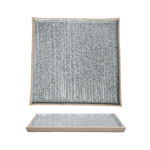 Тарелка Stone Untouched Taiga 200х200 мм h12 мм квадратная P.L. Proff Cuisine 16-178 STONE B / К=24ШТ [1]