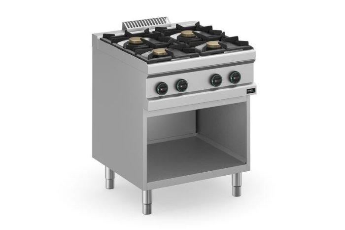 Плита 4 конфорочная 700 сер. APACH APRG-77P/PL