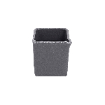 Соусник-молочник NeoFusion Stone 50х50h=60 мм 0.08 л., фарфор, серый, RAK NFOPSD03GY