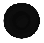 Тарелка круглая d=280 мм., плоская, фарфор, цвет черный, Gural Porcelain GBSEO28DU141SYH