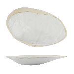 Блюдо овальное Gray Shell Frutti di Mare 325х200 мм h65 мм 100 мл P.L. Proff Cuisine QB23087001