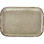 Блюдо прямоугольное «Терра Грей»; фарфор; L=345мм, B=235мм; серый Genware RP-PG34