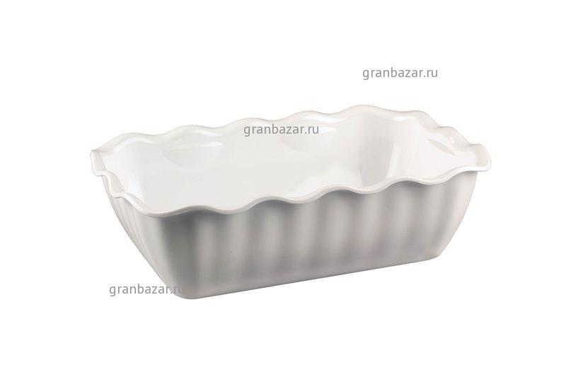 Салатник  4 л. 330*265*80 с волнистыми краями белый Рс /9/ Restola 422108216
