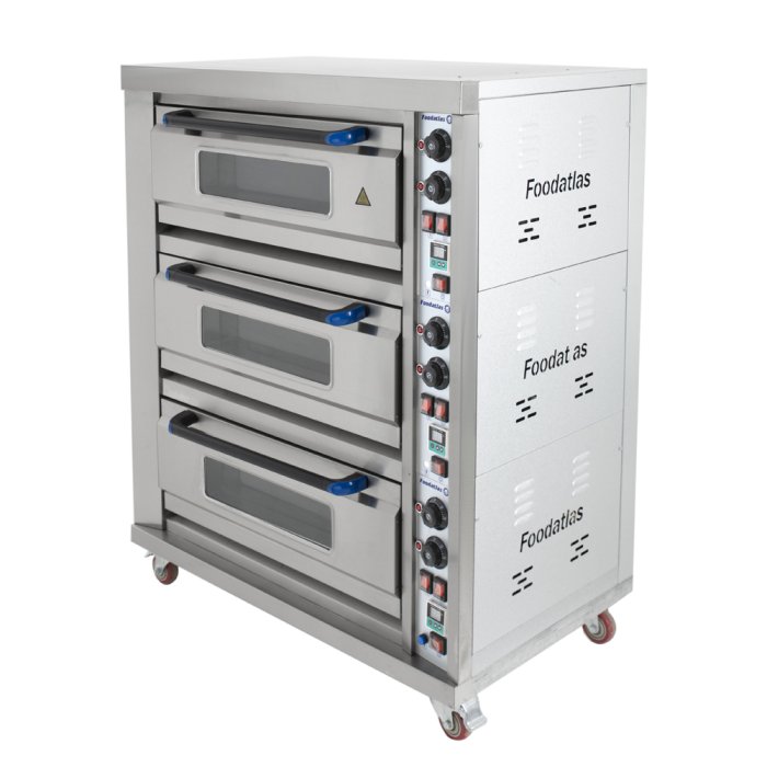 Печь хлебопекарная электрическая ярусная Foodatlas HEO-33S