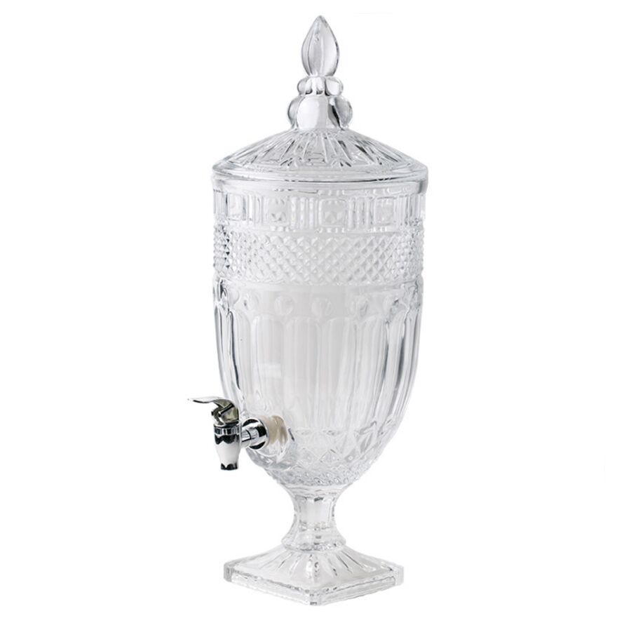 Диспенсер для напитков,стеклянный с краном, 2 л, P.L. Proff Cuisine - Barbossa BKDP0026