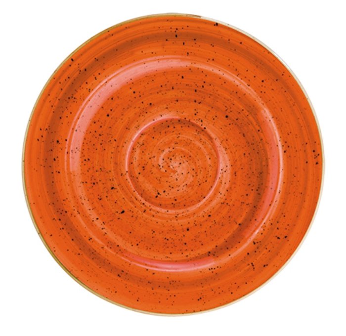 Блюдце Terracota Aura 160 мм, для чашки на 230 мл Bonna ATC RIT 01 CT