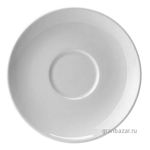 Блюдце «Лив»; фарфор; D=16.5см; белый Steelite 1340 X0041
