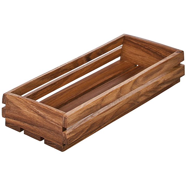 Ящик для кондиментов; дуб; H=7,L=34,B=12см; деревян. PPwood Q816O-00N