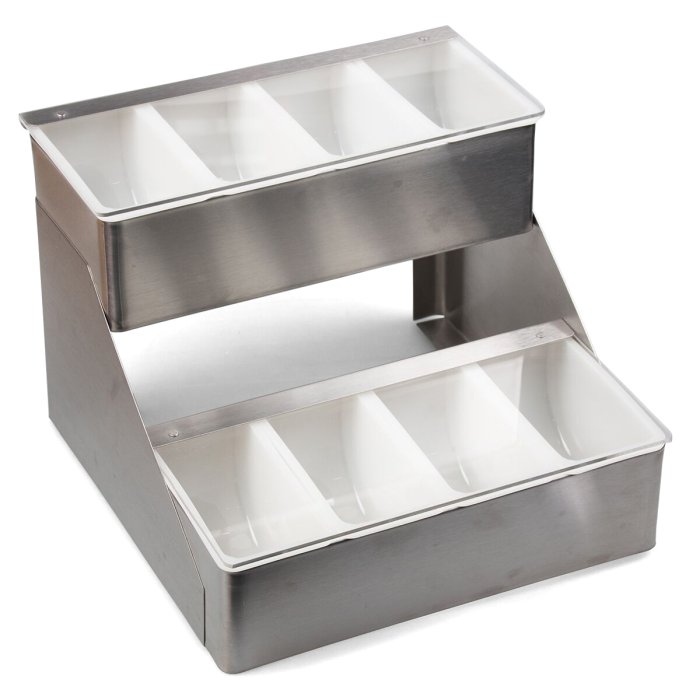 Контейнер для фруктов, металлический корпус, 8 отдел., P.L. Proff Cuisine - BarWare CD2TQ8