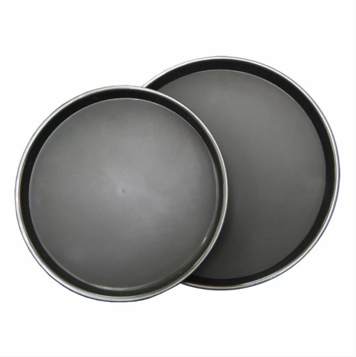 Поднос BarWare прорезиненный черный 360 мм, пластик P.L. Proff Cuisine