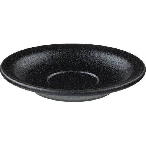 Блюдце Black фарфор D=160/56мм черный KunstWerk A27013Y101
