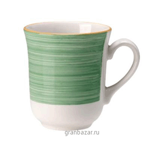 Кружка «Рио Грин»; фарфор; 285мл; белый,зелен. Steelite 1529 0349