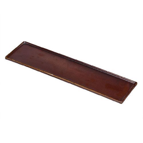 Блюдо прямоугольное Antic Copper Panasia 410*105 мм h15 мм P.L. Proff Cuisine ZA0438-16-GR