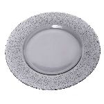 Тарелка мелкая "Грей Мозаик"; стекло серый; D=240мм. Pasabahce 10300/b/grey