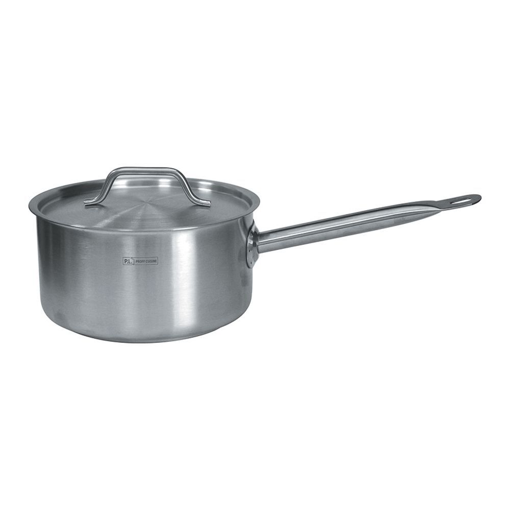 Сотейник с крышкой 11 л, 280х180 мм, индукция, сталь 18/8, P.L. Proff Cuisine CB-132811