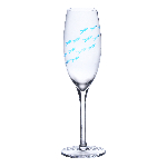 Бокал флюте для шампанского, 250 мл, "Abyss". стекло,P.L. Proff Cuisine D11744KH